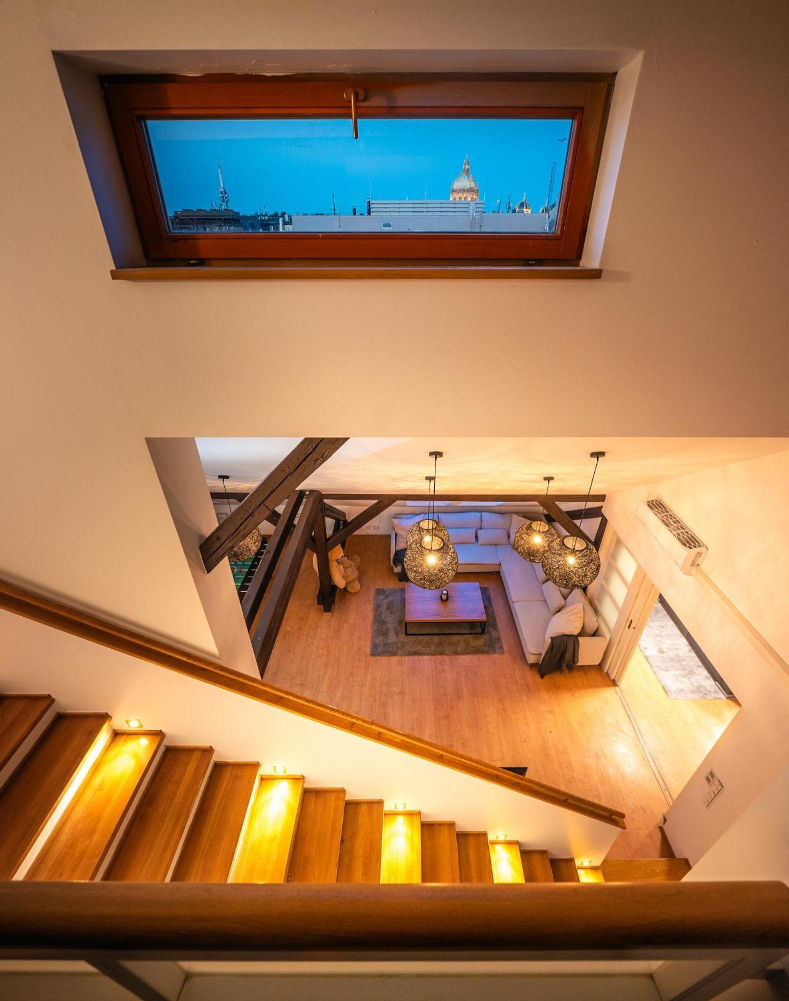 A/c Lux Rooftop 6br+3.5bath Wenceslas Square * פראג