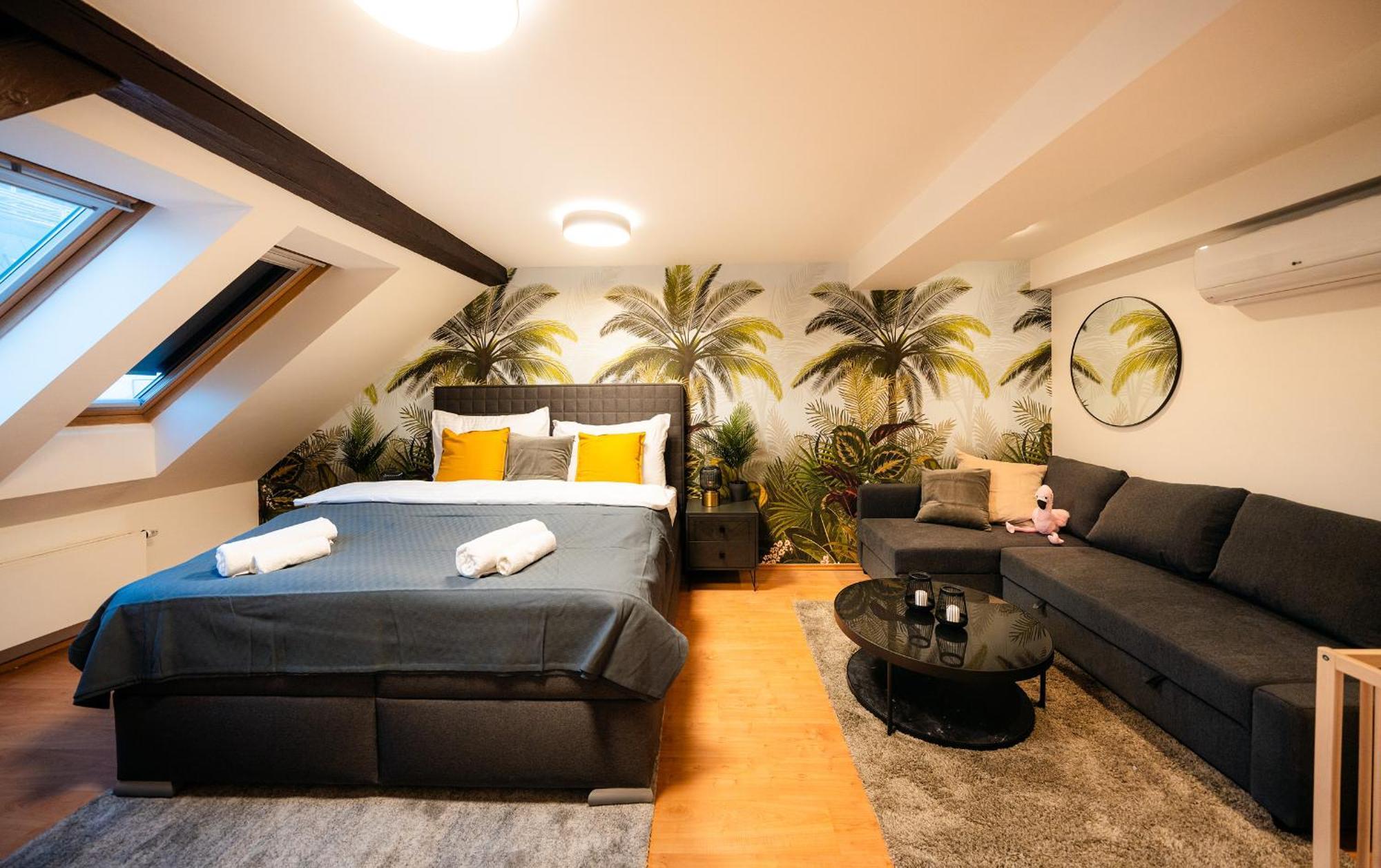 דירה A/c Lux Rooftop 6br+3.5bath Wenceslas Square *