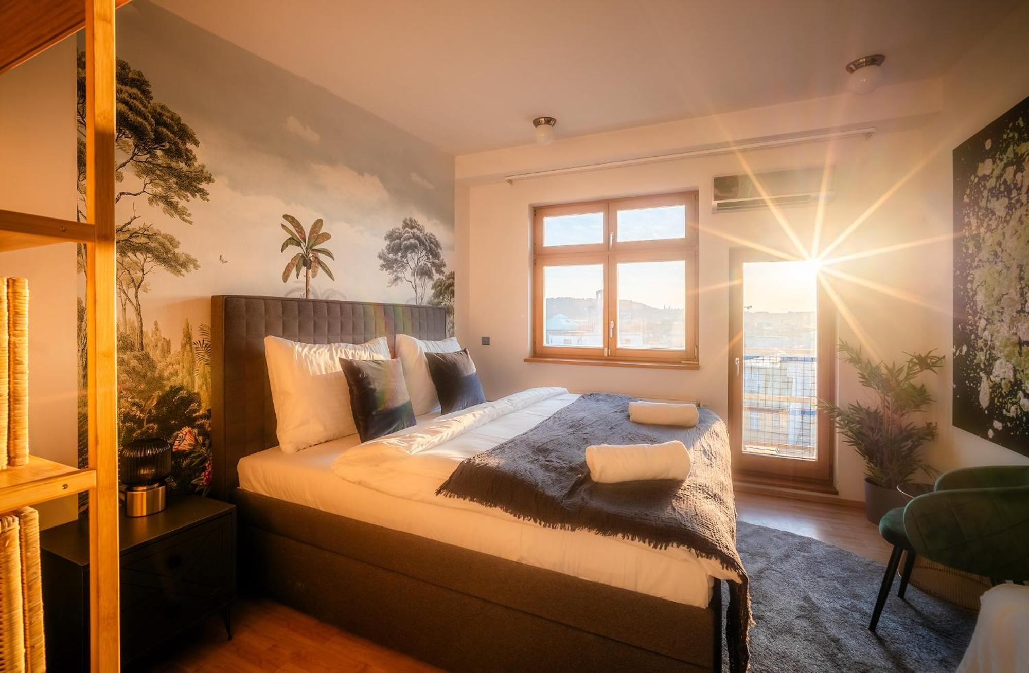 דירה A/c Lux Rooftop 6br+3.5bath Wenceslas Square פראג