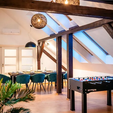 A/C Lux Rooftop Apt 6Br+3.5Bath Wenceslas Square Prague Exterior photo