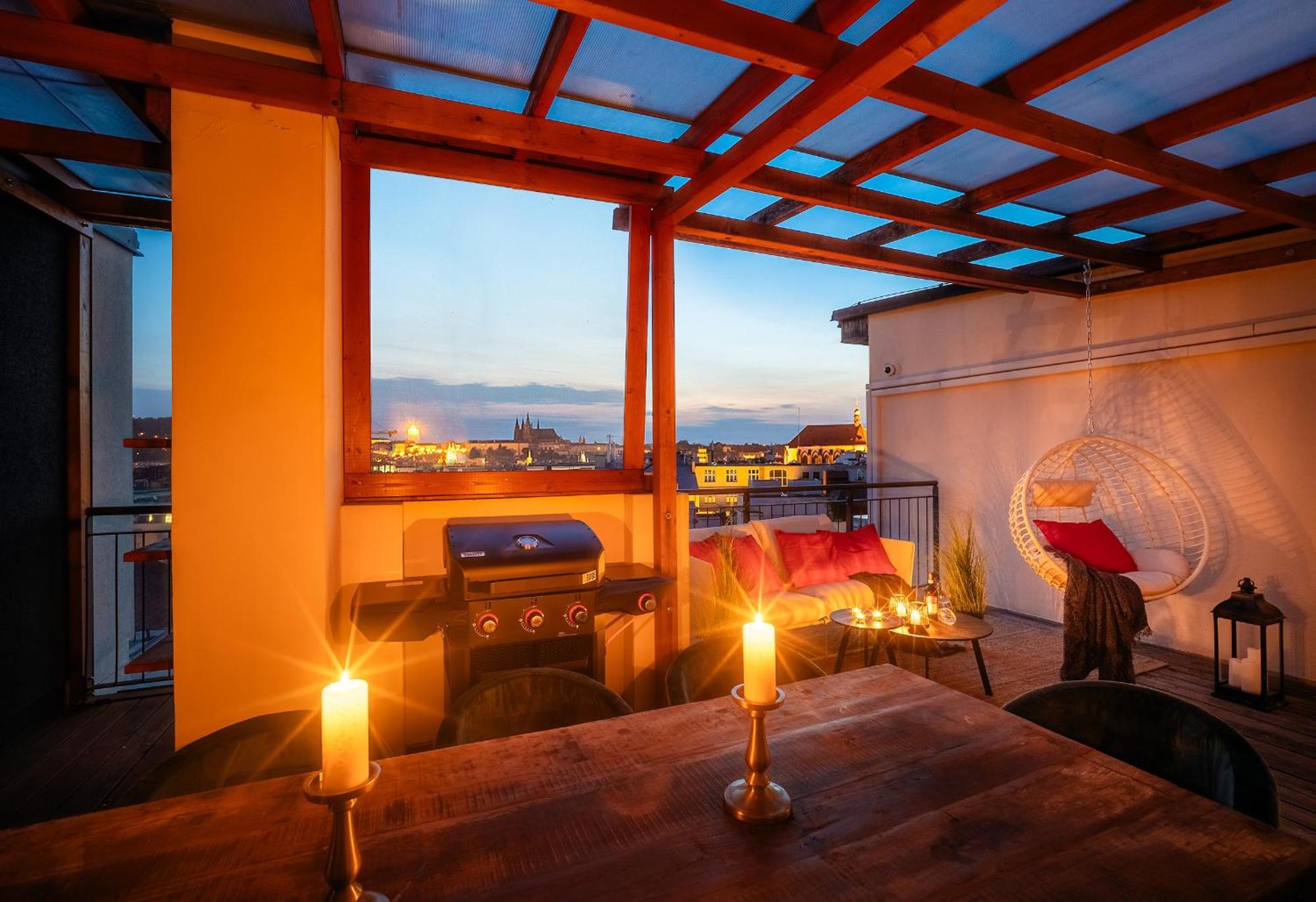 Appartamento A/c Lux Rooftop 6br+3.5bath Wenceslas Square *