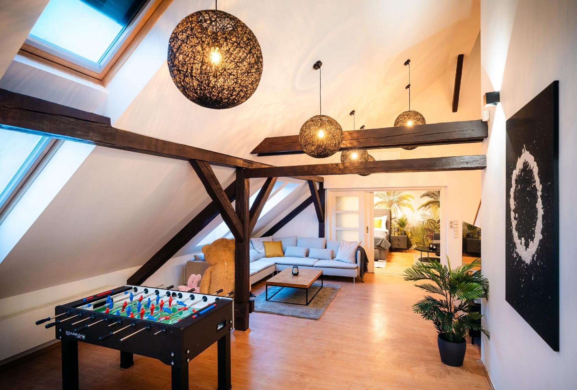 A/c Lux Rooftop 6br+3.5bath Wenceslas Square Appartamento